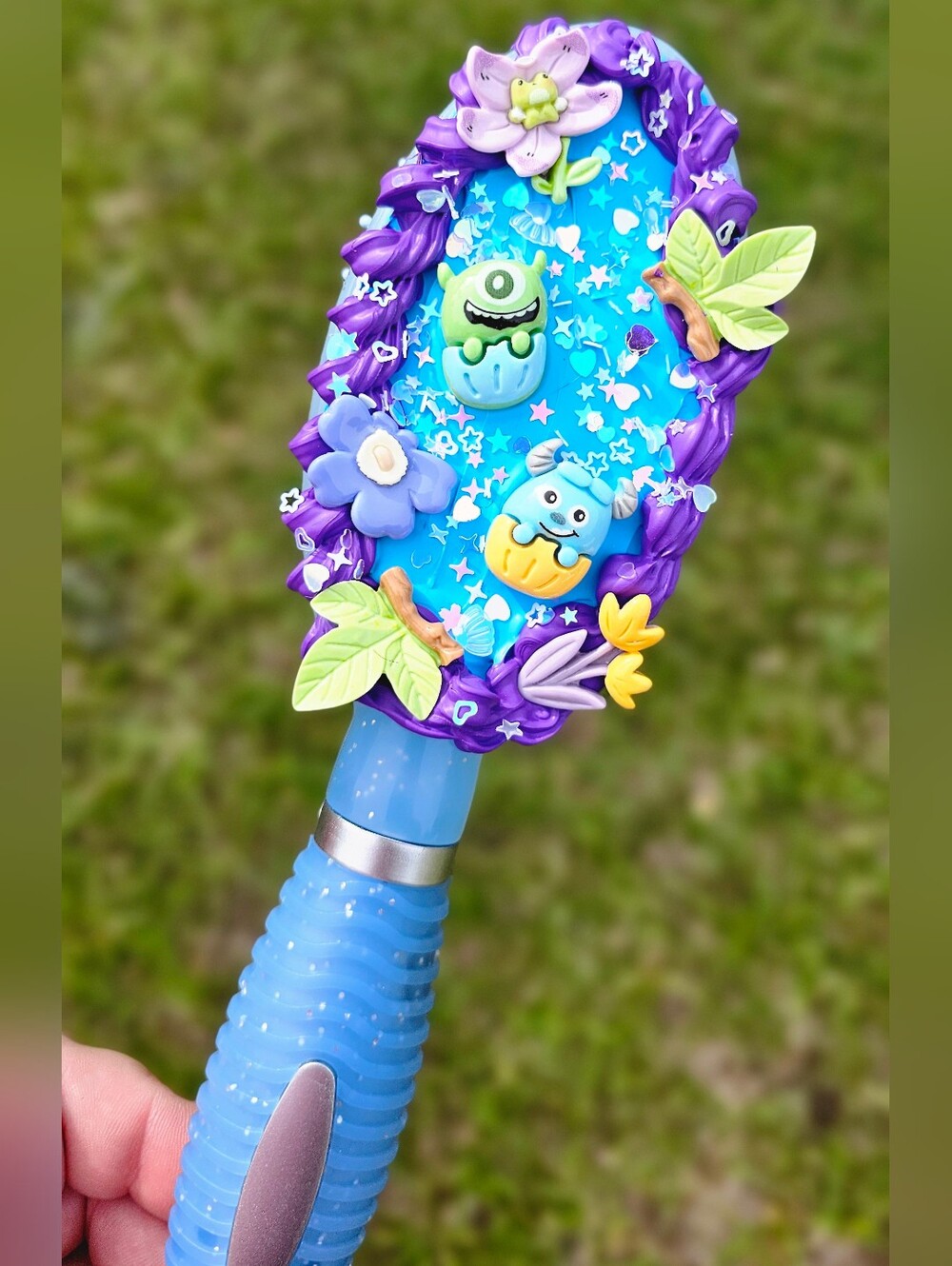 Disney Monsters Inc Custom Hairbrush